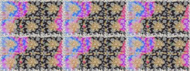 Doğulu stil, altın elementli gri renkli altın desenli arabesk yapar. Raster altın desen. Kusursuz kıvırcık saçlar..