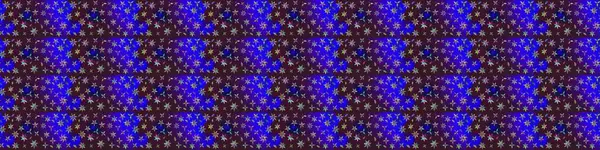 Renkli Bahar Teması eskiz kalıbı. Kahverengi ve mavi renkli şirin çiçek desenleri. Raster Modaya uygun kumaş deseni. Düz Çiçek Elementleri Tasarımı.