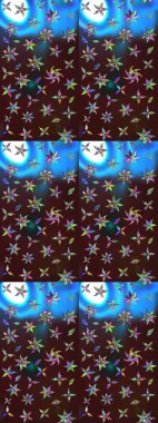 Fantezi çiçekli eskiz deseni, doğal duvar kağıdı, çiçek desenli kıvrım çizimi. Paisley el çizimi elementler. Ev dekoru.