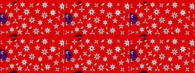 Raster illüstrasyonu. Kırmızı ve nötr renklerde çiçekler. Çizim çiçek deseni duvar kağıdı için kullanılabilir.