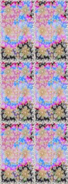 Tarafsız renklerde altın element. Doğu tarzı element. Davetiyeler, kartlar, web sayfası için Raster illüstrasyon. Altın desenli çiçek dekoru. Çizgi sanatı tasarım şablonu için sınırsız sınır.