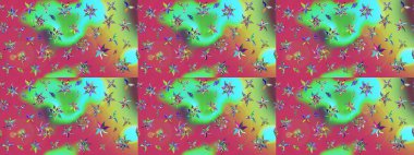 Çiçek arkaplan. Çizim raster deseni. Güzel kumaş deseni.