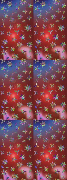 Küçük kahverengi ve kırmızı çiçeklerle oldukça eski bir besin torbası deseni. Tekstil, kumaş, kapaklar, duvar kağıtları, baskı, paket, koleksiyon defteri, örgü, dekupaj için çiçek arkaplanı..