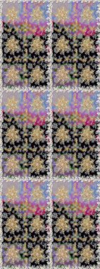 Soyut duvar kâğıdı, ambalaj dekorasyonu. Kış sembolü, Mutlu Noeller, Mutlu yıllar 2019. Gri renkli Raster altın deseni. Altın kar taneleri basit, pürüzsüz desen.