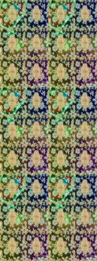 Süslü raster dekorasyonu. Barok tarzında duvar kâğıdı tasarımı için eskiz şablonu arka planı. Altın elementlerle nötr renklerde altın desen.