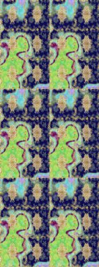 Barok tarzında eskiz oryantal süsü. Raster geleneksel altın çizim deseni mavi renkte.