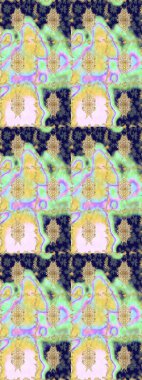 Geleneksel oryantasyon süsü. Klasik Raster çizimi. Tarafsız ve altın desenli. Klasik vintage arkaplan.