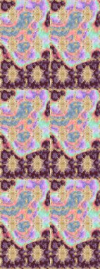 Tarafsız renkler ve altın elementler. Altın şablonu çiz. Çiçek desenli altın metal. Raster altın çiçek süsü brokar kumaş ve cam desenli..