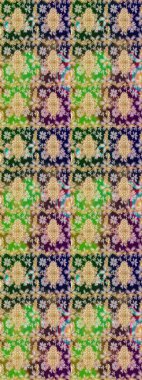 Raster illüstrasyonu. Ortaçağ çiçek desenini çiz. Doğum günü kartı, davetiye ya da afiş için iyidir. Dekoratif simetri arabesk. Tarafsız renklerde altın.