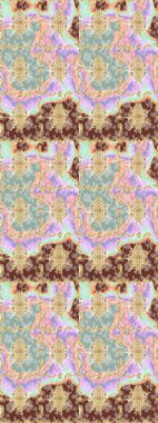 Klasik Raster Golden eskiz kalıbı. Çiçek süsü kumaş deseni, cam, çiçek desenli altın elementli, nötr renklerde metal..