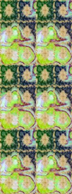 Çiçek süsü kumaş deseni, cam, çiçek desenli metal altın elementli yeşil renkler. Klasik Raster altın eskiz modeli..