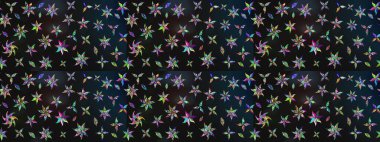 Manzaralı çiçek deseni. Çiçek kompozisyonu, el boyası, hassas şablon. Üst manzara, yumuşak gri ve mavi renk. Sevgililer günü ve tebrik kartı konsepti için şık bir davet.