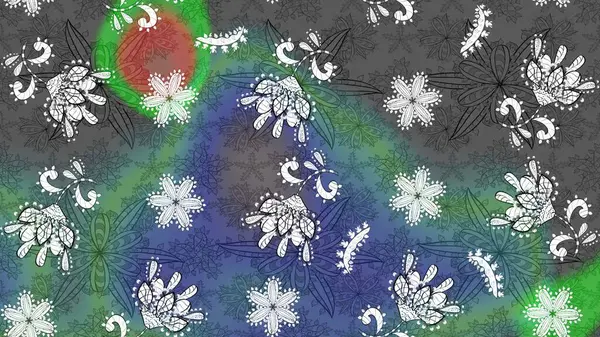 Suluboya çiçek buketi. Çiçekli tebrik kartı. Raster illüstrasyonu. Doğum günü kartı ya da düğün davetiyesi. Çiçek arkaplan. Gri ve mavi renklerde.