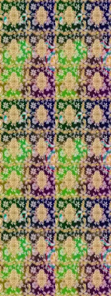 Raster illüstrasyonu. Ortaçağ çiçek desenini çiz. Doğum günü kartı, davetiye ya da afiş için iyidir. Dekoratif simetri arabesk. Tarafsız renklerde altın.