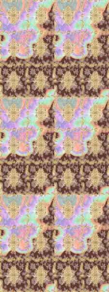 Hassas altın deseni açın. Raster. Doğu tarzı arabesk. Parlak dantel, stilize çiçekler, şal desenli. Altın desenli bukleler çiz. Tarafsız renklerde altın elementlerle çizim deseni.