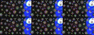 Kızılderili desenli desenli desenli şal deseni. Etnik Mandala süsü. Raster Henna dövme stili. Tekstil, tebrik kartı, boyama kitabı, telefon kılıfı baskısı için kullanılabilir.