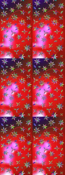 Raster. Zarif, parlak ve eskiz kırmızı ve pembe çiçek desenli tasarım. Sabıka baskıları, bebek kıyafetleri, duvar kâğıtları, paket kutuları vb..