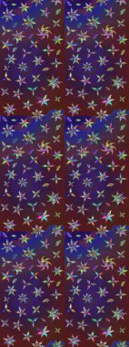 Eskiz arkaplan modeli. Menekşe ve mor renkli vadi çiçekleri. Raster - stok. Suluboya, elle çizilmiş.