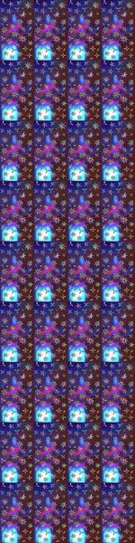 Raster illüstrasyonu. Mor ve mavi renkte çiçekler. Çiçek desenli eskiz, vuruşlar, sıçramalar, yaz çiçekleri..