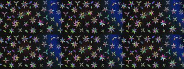 Hediye ambalaj kağıdı, tebrik kartları, posterler ve pankart tasarımı. Raster düz çiçek çizim deseni. Gri ve mavi renkte çiçekler.