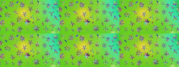 Güzel suluboya yaz çiçekleri deseni..