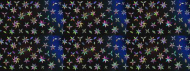 Hediye ambalaj kağıdı, tebrik kartları, posterler ve pankart tasarımı. Raster düz çiçek çizim deseni. Gri ve mavi renkte çiçekler.