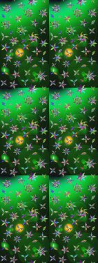 Çiçek deseni. Flower eskiz arka planı. Şatafatlı bahar bahçesi dokusu. Raster illüstrasyonu.