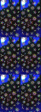 Raster şirin suluboya çiçek desenleri çiziyor. Büyük bir çiçek boyası seti. Kartlar, davetiyeler, tarih kartları ve daha fazlası için kullanılabilir.