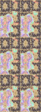 Senin tasarımın için, duvar kağıdı. Altın renkli çizim çizimi. Raster geometrik arka plan. Tarafsız renklerde altın çiçekli eskiz deseni.