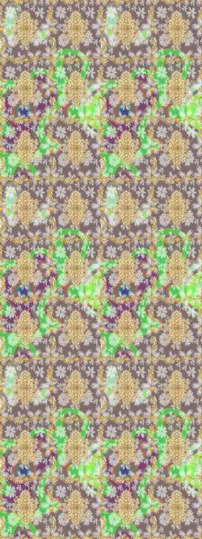 Altın elementli nötr renkler. Raster illüstrasyonu. Doğu tarzı arabesk. Raster altın desen. Altın desenli bukleler çiz.