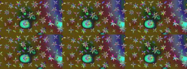 Düğün davetiyeleri için çiçek deseni, tebrik kartları, hatıra defteri, baskı, hediye paketi, imalat. Yeşil çizim deseni suluboya şeklinde kahverengi çiçekler, tasarım elementleri. Düzenlenebilir.