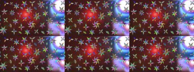 Manzaralı çiçek deseni. Çiçek kompozisyonu, el boyası, hassas şablon. Sevgililer günü ve tebrik kartı konsepti için şık bir davetiye. Üst görünüm, yumuşak kahverengi ve mor renk.