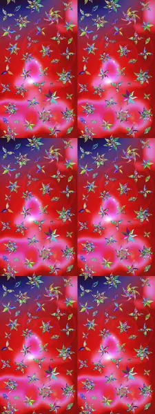 Raster çiçek desenli çiçek deseni, yapraklar, dekoratif elementler, sıçrama, lekeler, el çizimi kontur çizgileri ve Doodle çizim stili, grafik raster çizim çizimi.