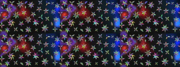 Raster. Tomurcukları çiçek olan sevimli bir çiçek deseni. Kumaş, tekstil, duvar kağıdı baskısı için. Eskiz geçmişi. Raster illüstrasyonu. Antika retro tarzı.