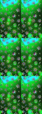 Şekil verilmiş çiçeklerle eskiz deseni. Çiçek deseni duvar kağıdı, desen dolguları ve web sayfası arka planı için kullanılabilir. Süslü zentangle çizim dokusu, soyut çiçeklerle süslenmiş..