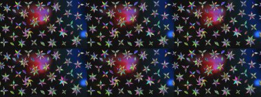 Moda baskıları için zarif bir şablon. Motley illüstrasyonu. Robot resim. Küçük renkli çiçekler. Küçük çiçekte güzel bir desen. Çiçekli yaz çiçekleri.