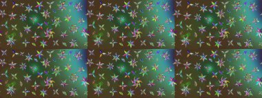 Kızılderili desenli desenli desenli şal deseni. Etnik Mandala süsü. Raster Henna dövme stili. Tekstil, tebrik kartı, boyama kitabı, telefon kılıfı baskısı için kullanılabilir.