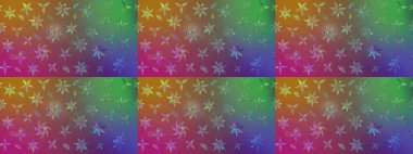 Küçük kahverengi ve mor renkte güzel bir besin torbası deseni, çiçekler. Millefleur 'lar. Tekstil, kumaş, kapaklar, duvar kağıtları, baskı, paket, koleksiyon defteri, örgü, dekupaj için çiçek arkaplanı.