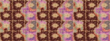 Kahverengi renklerde altın element. Barok tarzında altın çiçekli süs. Damask çizimi tekrarlanıyor. Antika altın tekrarlanabilir duvar kağıdı.