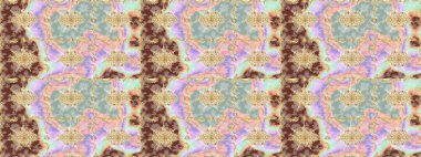 Klasik Raster Golden eskiz kalıbı. Çiçek süsü kumaş deseni, cam, çiçek desenli altın elementli, nötr renklerde metal..