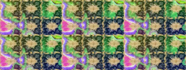 Doğu tarzında klasik tasarım öğesi. Süslü dantel iz sürücü. Duvar kâğıdı için altın süslü bir illüstrasyon. Çiçek süslemeli Raster eskiz deseni. Yeşil renkler üzerine geleneksel Arapça dekor.