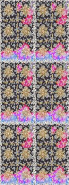 Gri ve altın desenli. Tekrarlayan elementlerle kusursuz soyut arkaplan. Zarif raster klasik desen.