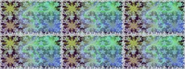 Raster soyut çiçek çelengi altın karalama fantezi yaprakları ve tarafsız renklerde çiçek. El yapımı dekoratif çerçeve, albüm kapağı, tebrik kartı, klasik Art deco tarzı.