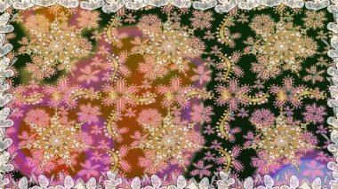 Gri renkler ve altın elementler üzerinde altın pürüzsüz desen. Noel, kar tanesi, yeni yıl. Gri renklerde, altın elementlerle kusursuz klasik desen.