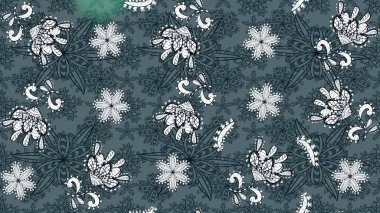 Raster illüstrasyonu. Küçük çaplı çiçeklerdeki basit şirin desenler. Tekstil veya kitap kapakları, imalat, duvar kağıtları, baskı, hediye paketi ve yapıştırma kitabı için çiçek eskiz geçmişi.