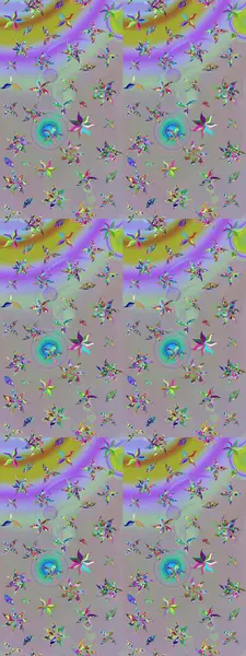 Çiçekler suluboya eskiz deseni. Raster Stili kumaş deseni.