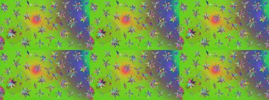 Dekorasyon ve tasarım için güzel bir desen. Suluboya desenli çiçek deseni. Moda baskısı. Çiçeğin suluboya çizimlerinin mükemmel deseni. Ayarlanmış.