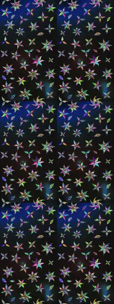 Düz Çiçek Elementleri Tasarımı. Renkli Bahar Teması eskiz kalıbı. Raster güzel kumaş deseni çiziyor. Çiçek deseni.