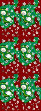 Yumuşak fayans. Klasik çiçek desenli. Yumuşak pamuk tasarımı. Raster 'ın taze dokusu. Paketleme, tekstil, duvar kağıdı için çiçek arkaplanı.