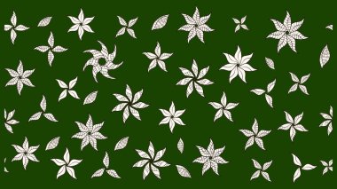 Üst manzara, yumuşak yeşil ve nötr renk tarzı. Sevgililer günü ve tebrik kartı konsepti için şık bir davetiye. Çiçek kompozisyonu, el boyası, hassas şablon. Manzaralı çiçek deseni.